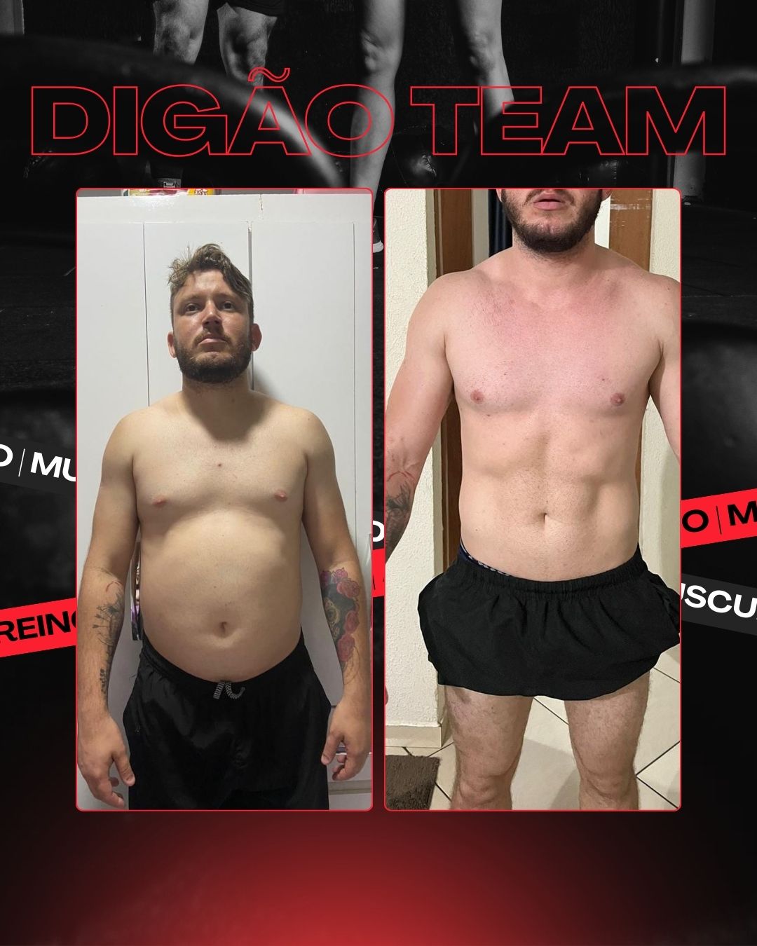 Troca de Tecido: Gordura por Músculo